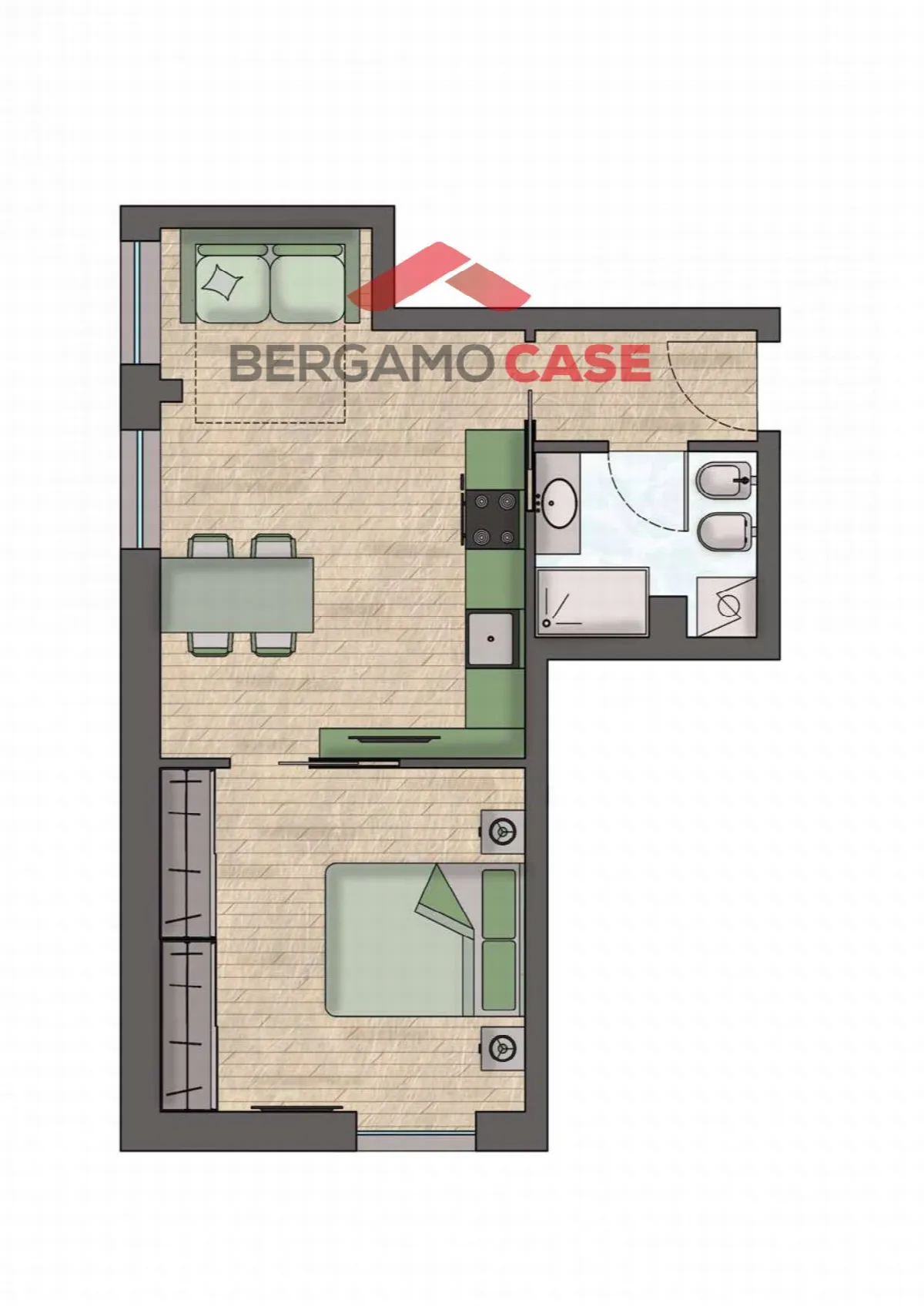 Bilocale in vendita a Bergamo - foto 2