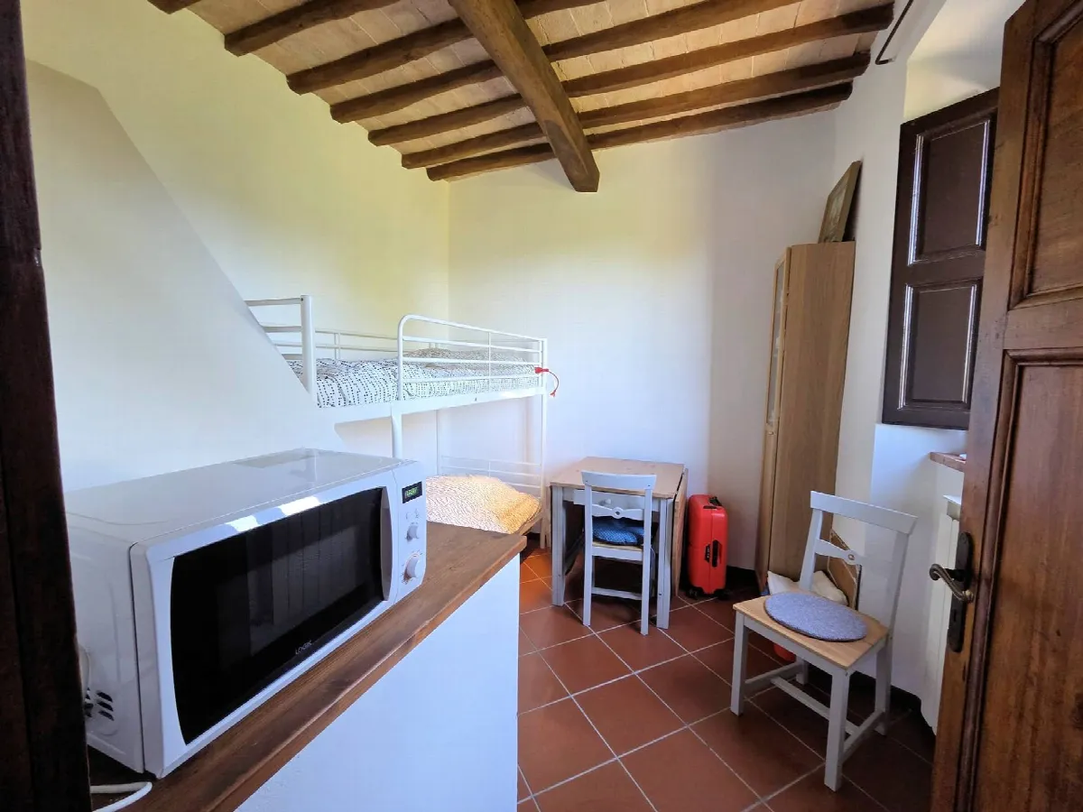 Appartamento al piano primo con giardino in vendita a Lajatico, Orciatico - foto 7