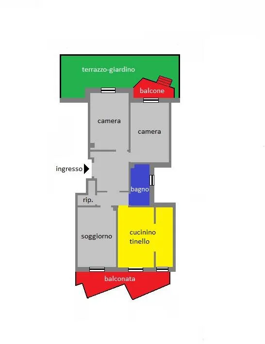 Appartamento in vendita a Genova, San Teodoro - foto 2