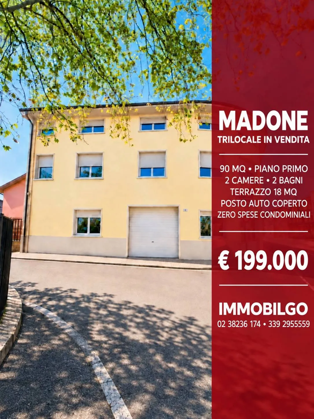 Trilocale in vendita a Madone - foto 1