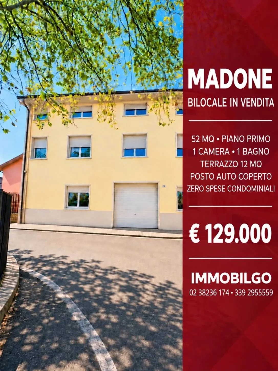 Bilocale in vendita a Madone - foto 1