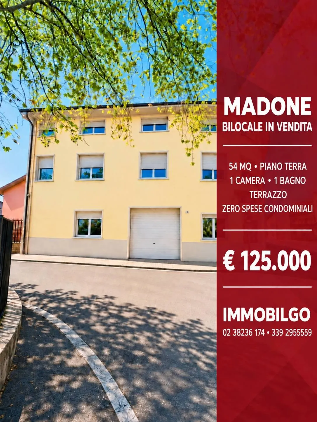 Bilocale in vendita a Madone - foto 1