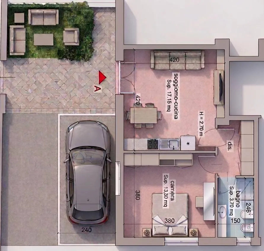 Appartamento Bilocale in vendita a Pietra Ligure, San Francesco-San Domenico - foto 1