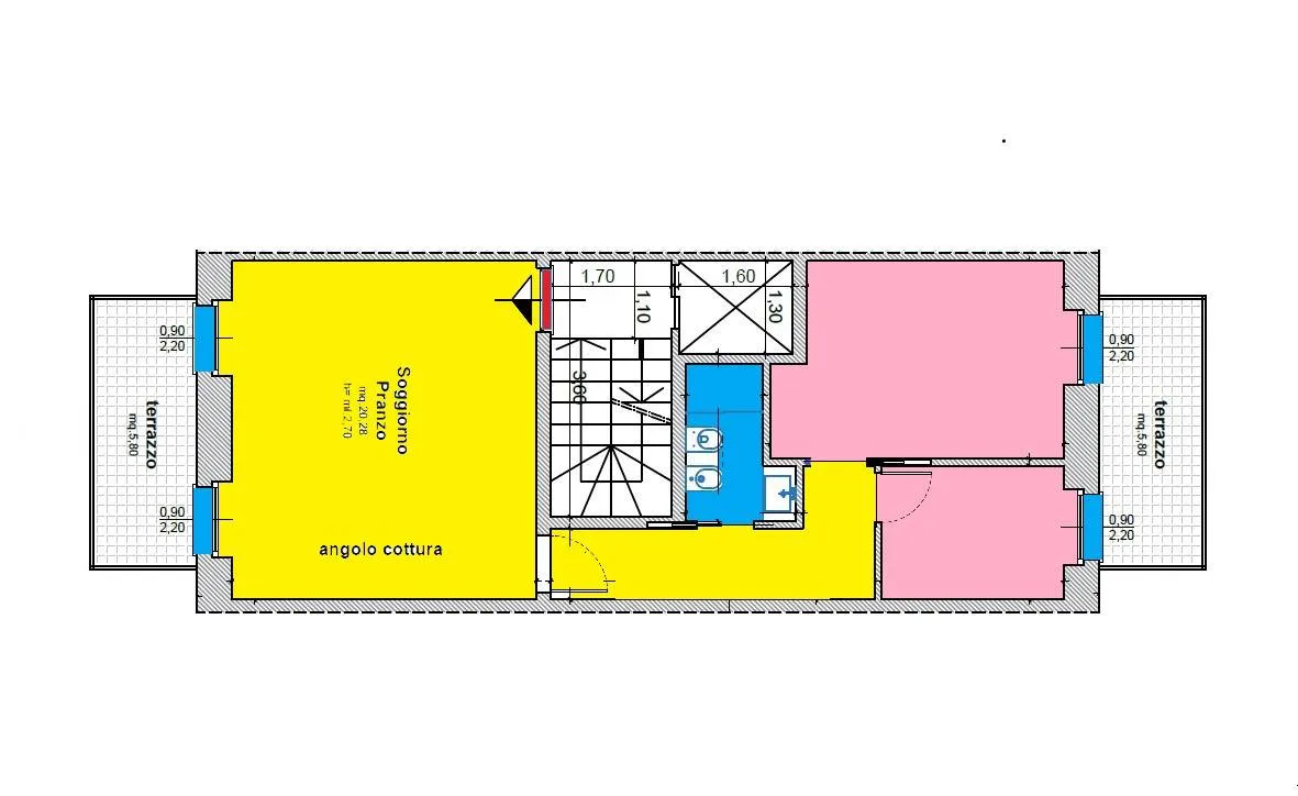 Appartamento in vendita a Porto San Giorgio, Mare - foto 3