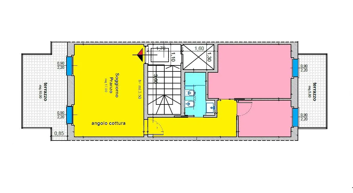 Appartamento in vendita a Porto San Giorgio, Mare - foto 5