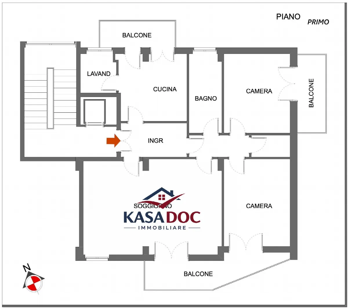 Appartamento in vendita a Catanzaro, Quartiere S. Leonardo - foto 7