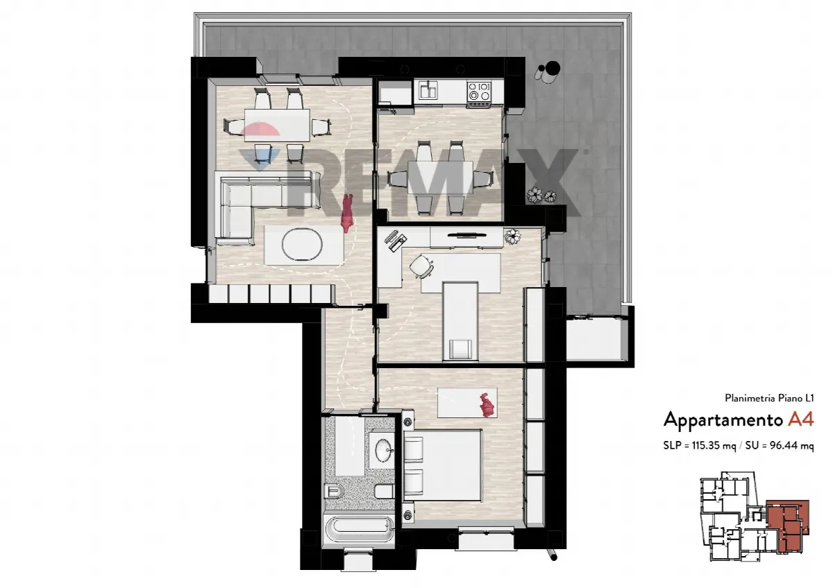 Appartamento in vendita a Rho, Zona San Carlo - foto 1