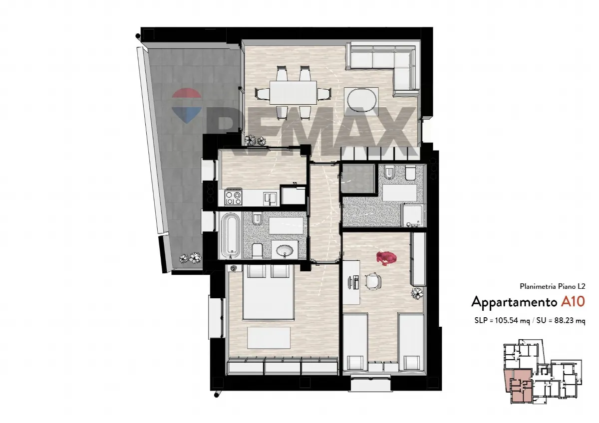 Appartamento in vendita a Rho, Zona San Carlo - foto 2