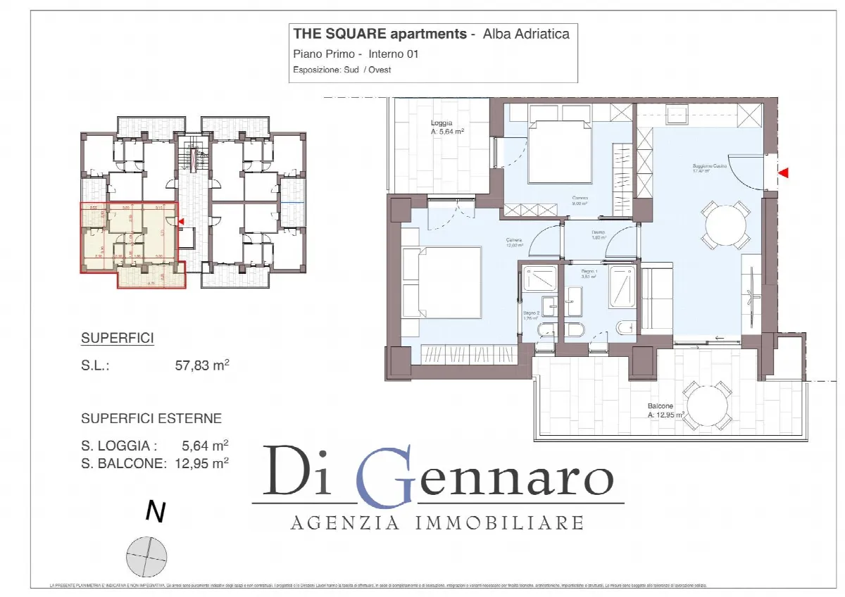 Trilocale in vendita a Alba Adriatica, VILLA FIORE - foto 1