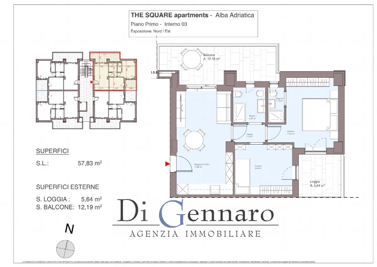 Trilocale in vendita a Alba Adriatica, VILLA FIORE - foto 1