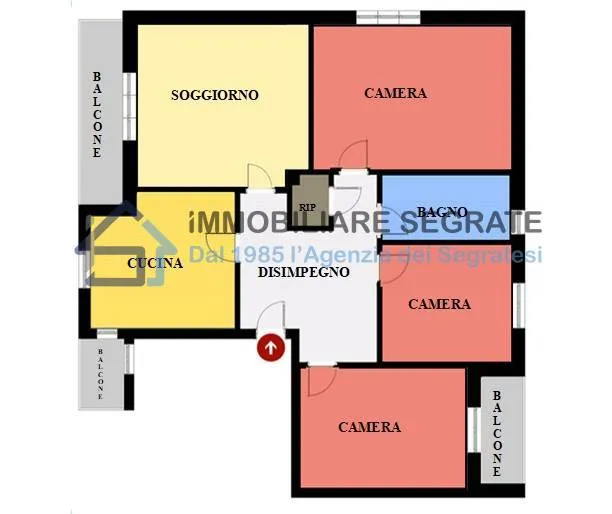 4 Locali in vendita a Segrate, Redecesio - foto 2