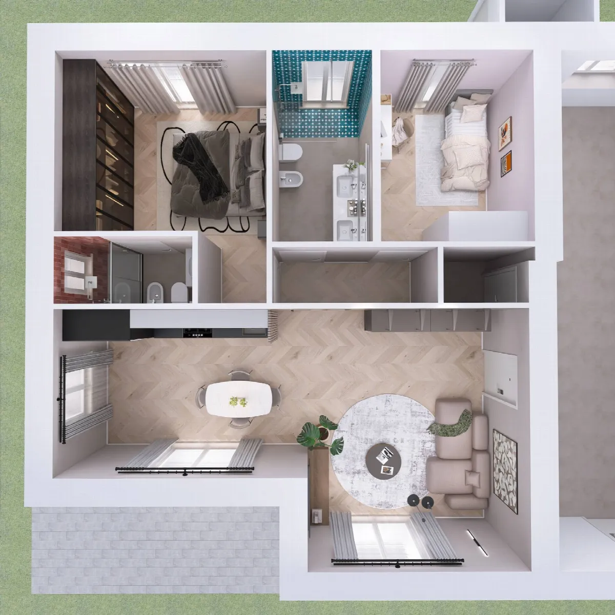 Appartamento in vendita a Rivalta di Torino, Centrale-collinare - foto 10