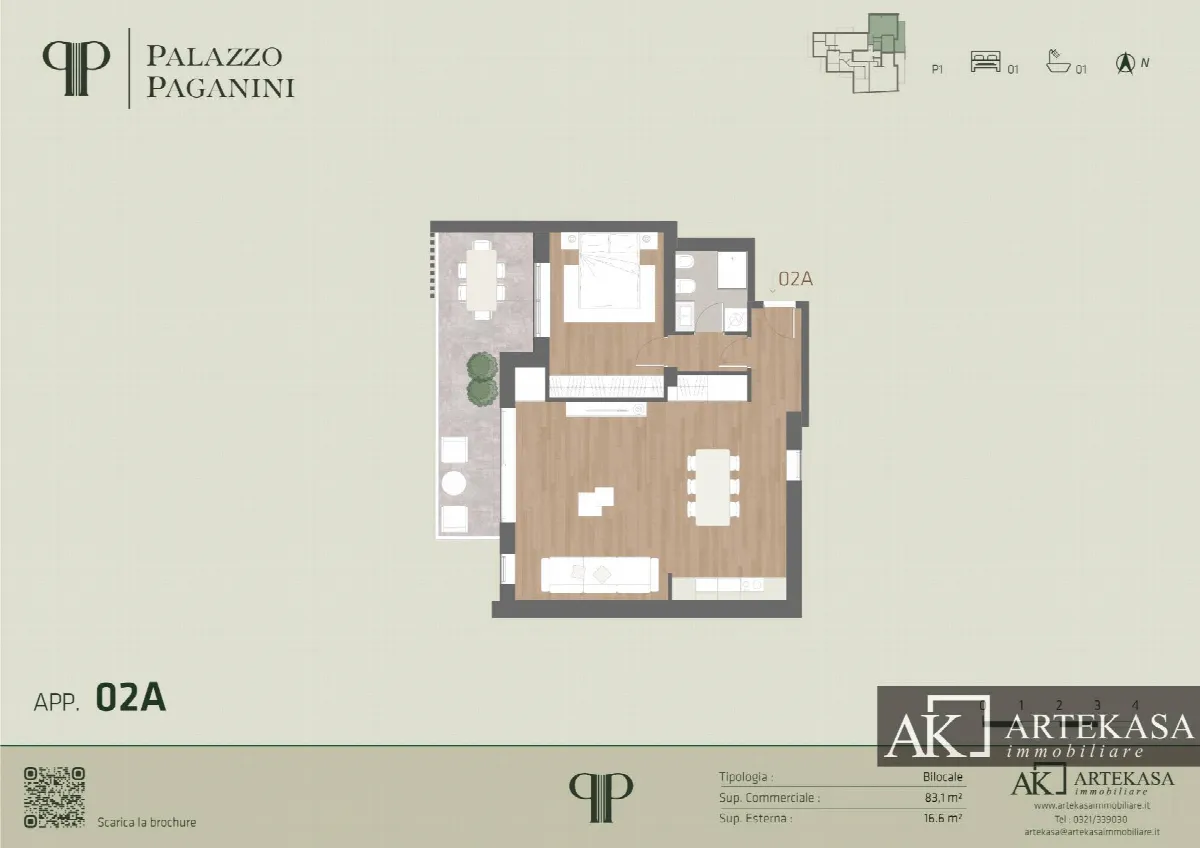 BILOCALE in vendita a Novara, 4 - San Martino - foto 2