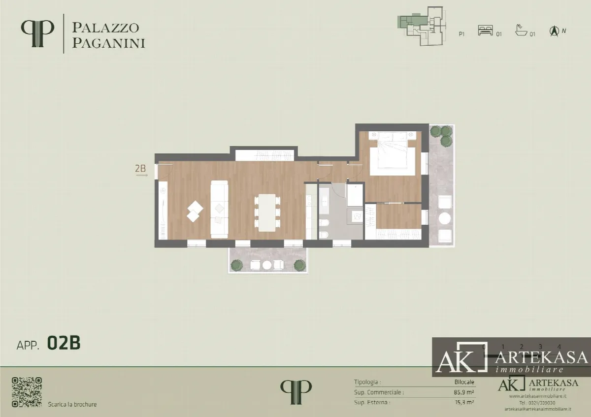 BILOCALE in vendita a Novara, 4 - San Martino - foto 1