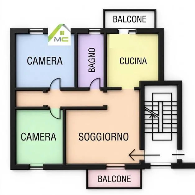 Appartamento in vendita a Pozzo d'Adda - foto 2