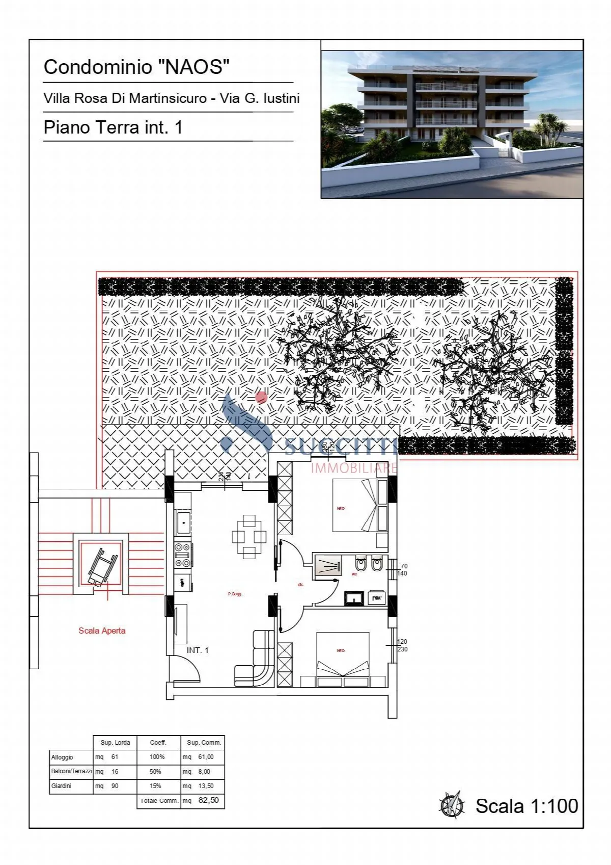 Appartamento in vendita a Martinsicuro, Villa Rosa - foto 1