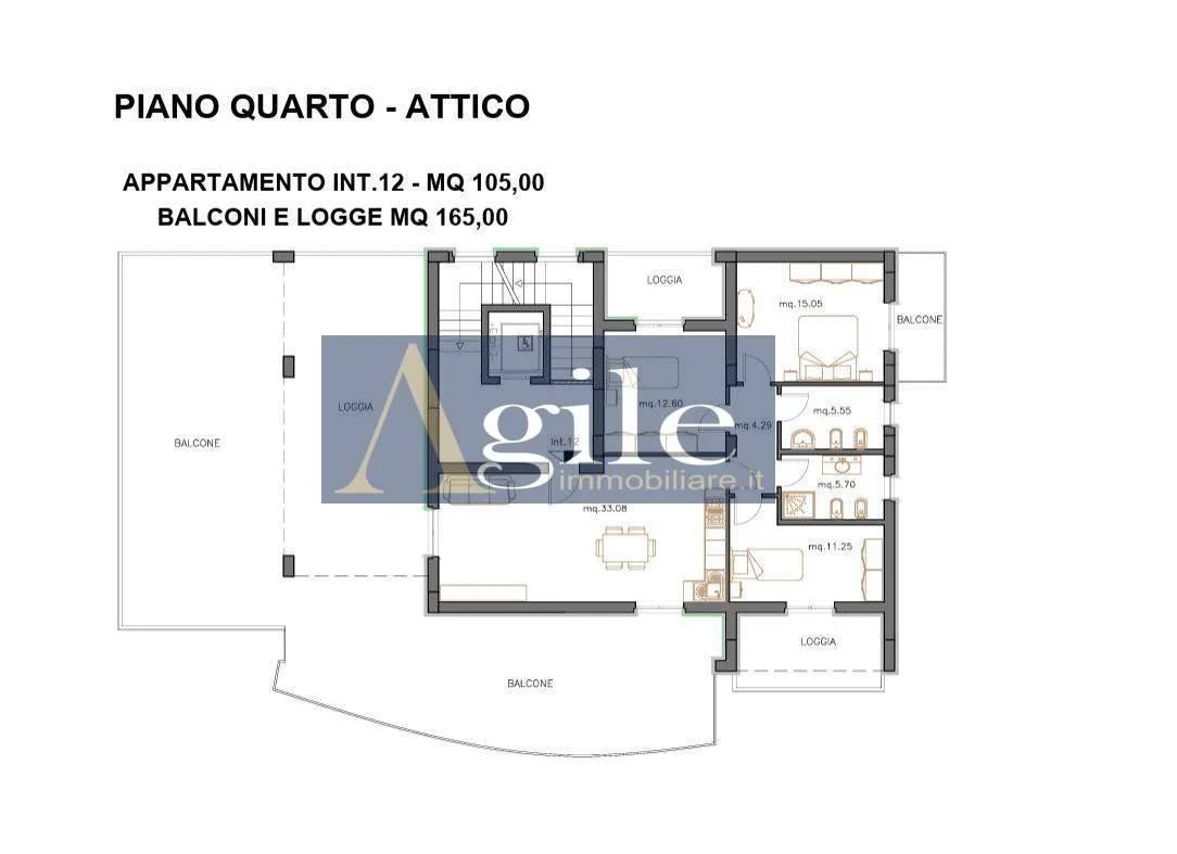 ATTICO in vendita a Sant'Egidio alla Vibrata - foto 3