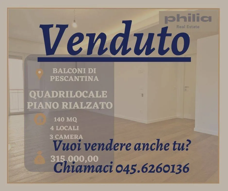 Appartamento in vendita a Pescantina, Balconi - foto 1