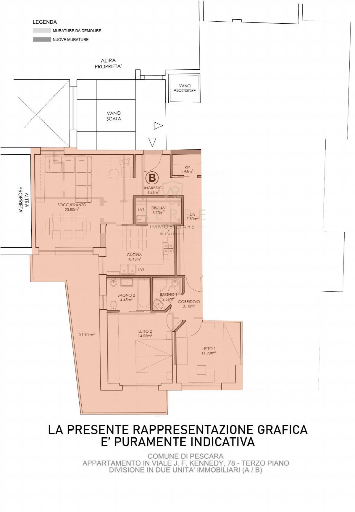 Appartamento in vendita a Pescara, Kennedy - foto 2