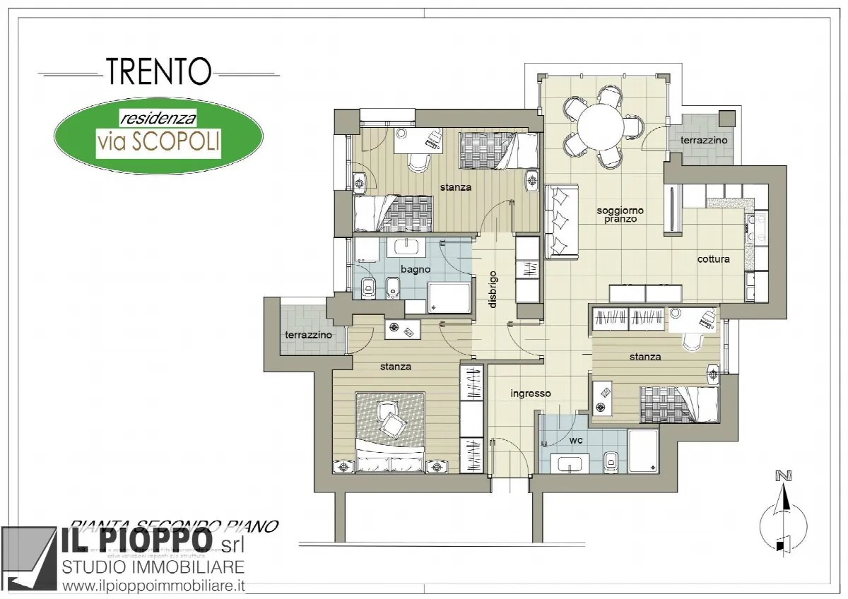 Appartamento in vendita a Trento, Cristore - foto 2