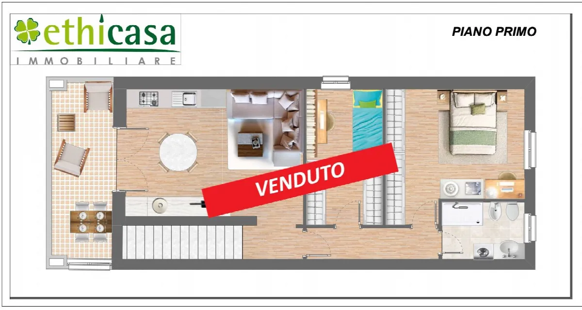 Appartamento in villa in vendita a Verdellino - foto 1