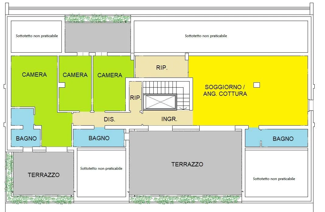 Attico in vendita a Piacenza, Belvedere - foto 9