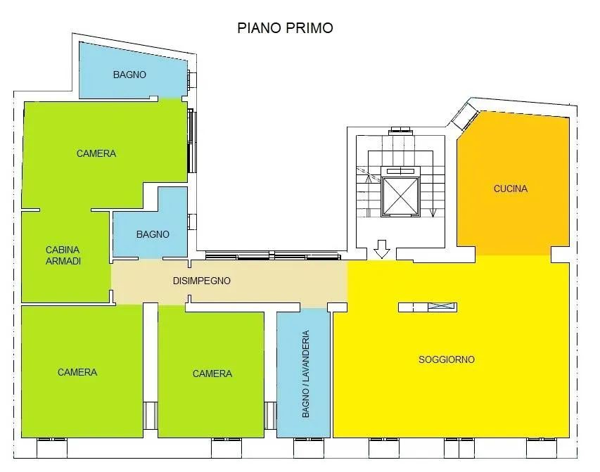 Appartamento in vendita a Piacenza, Centro storico - foto 1