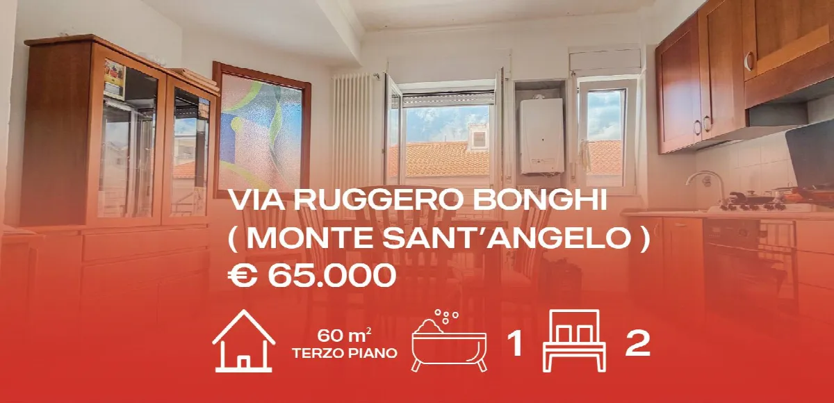Appartamento in vendita a Monte Sant'Angelo, monte sant'angelo - foto 1
