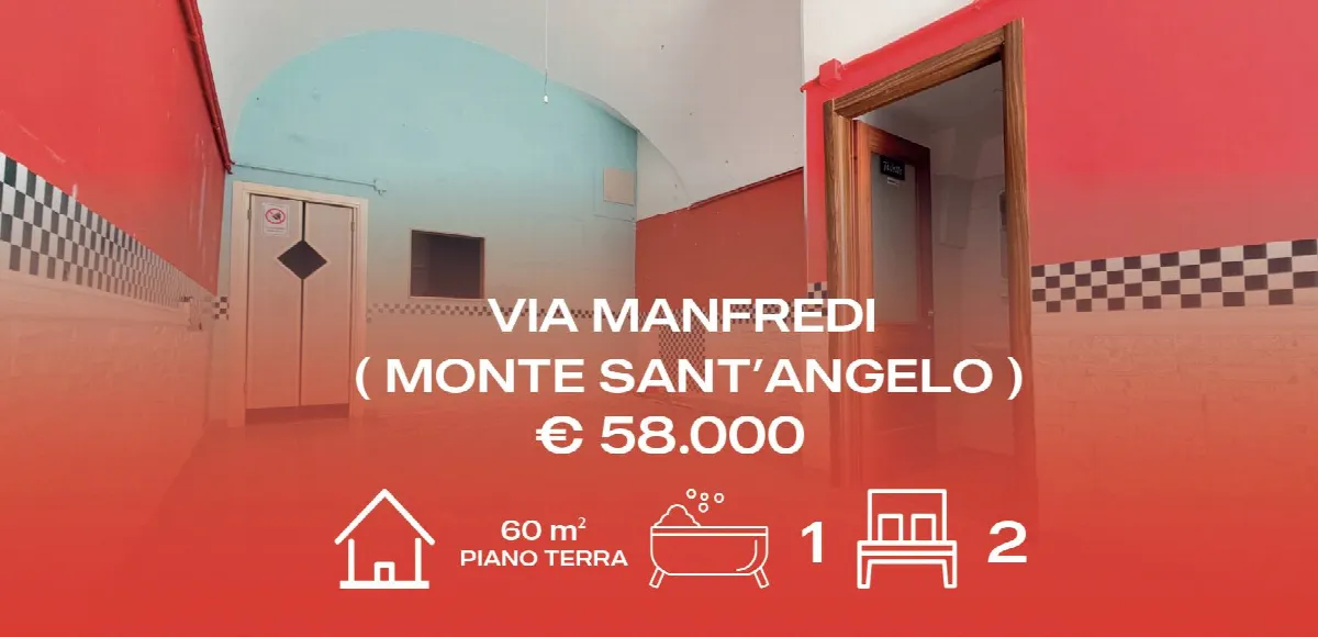 Appartamento in vendita a Monte Sant'Angelo, monte sant'angelo - foto 1