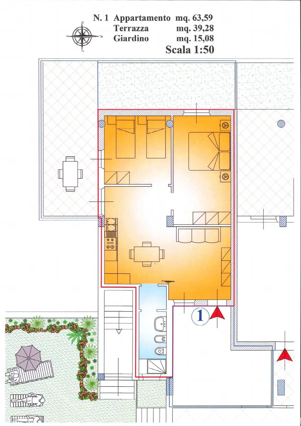 Appartamento in vendita a Martinsicuro, Villa Rosa - foto 4
