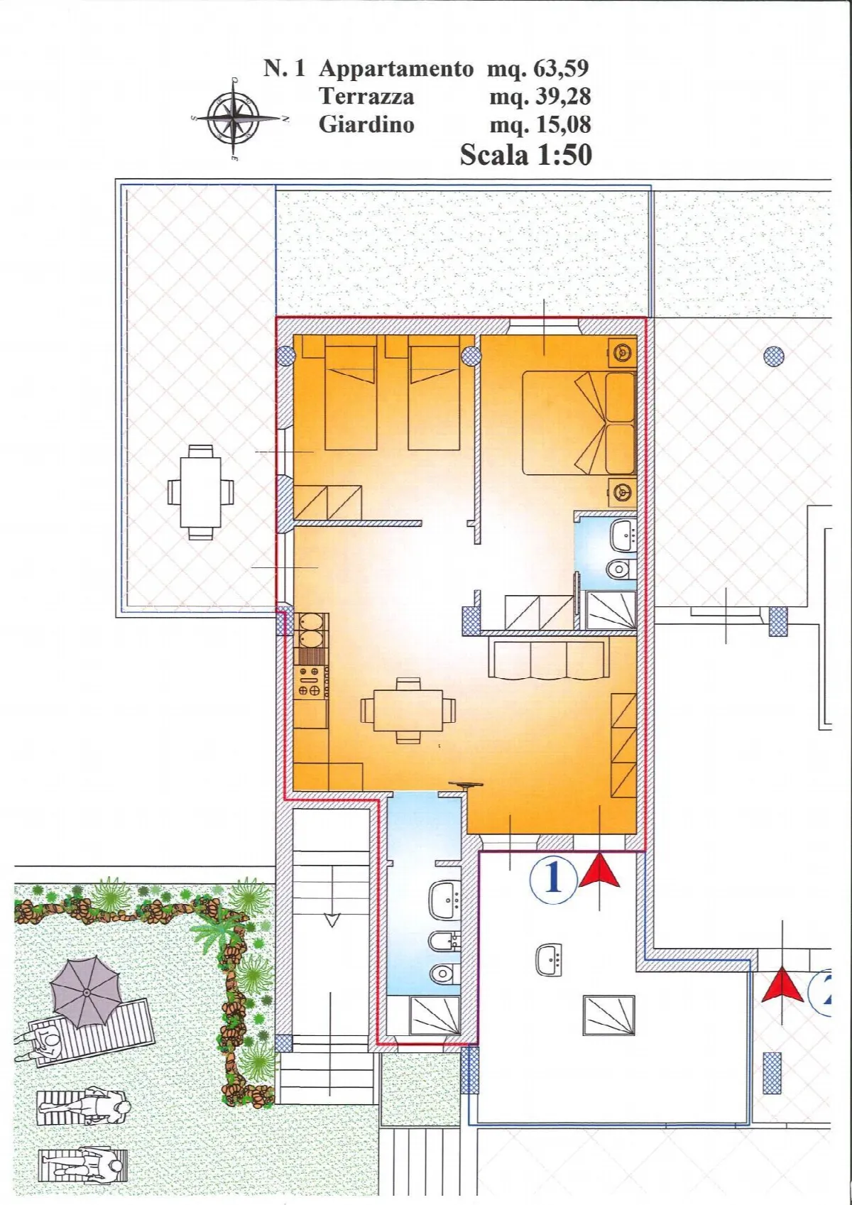 Appartamento in vendita a Martinsicuro, Villa Rosa - foto 5