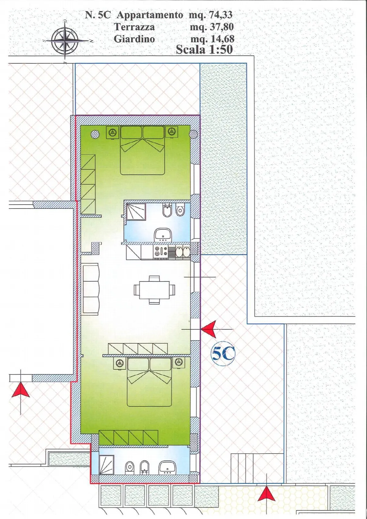 Appartamento in vendita a Martinsicuro, Villa Rosa - foto 10