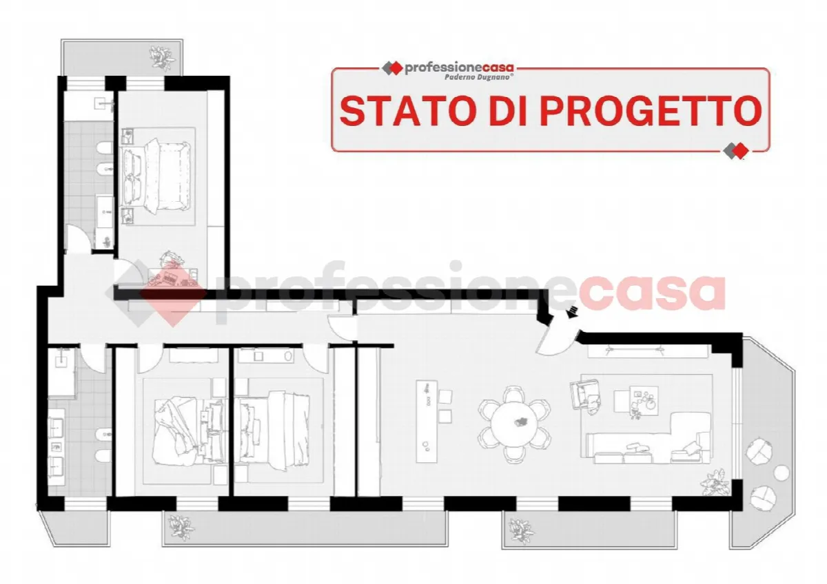 Appartamento in vendita a Cusano Milanino - foto 10