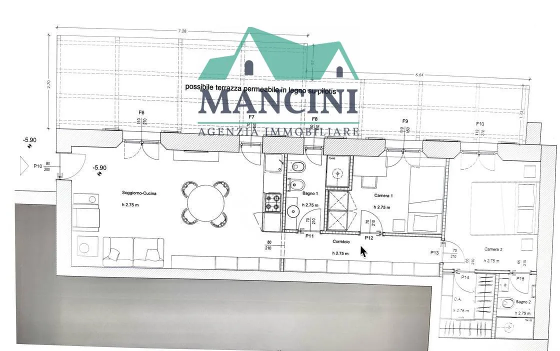 Appartamento in vendita a Jesi, CENTRO - foto 4