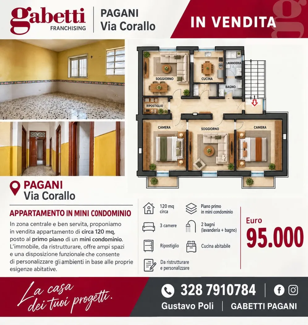 Appartamento in vendita a Pagani - foto 1