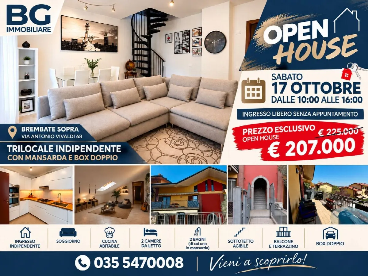 Appartamento in vendita a Brembate di Sopra - foto 1