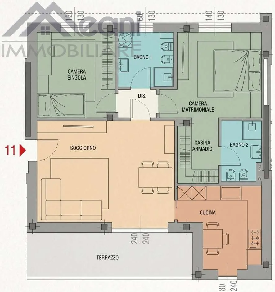 Appartamento in vendita a Siziano - foto 1