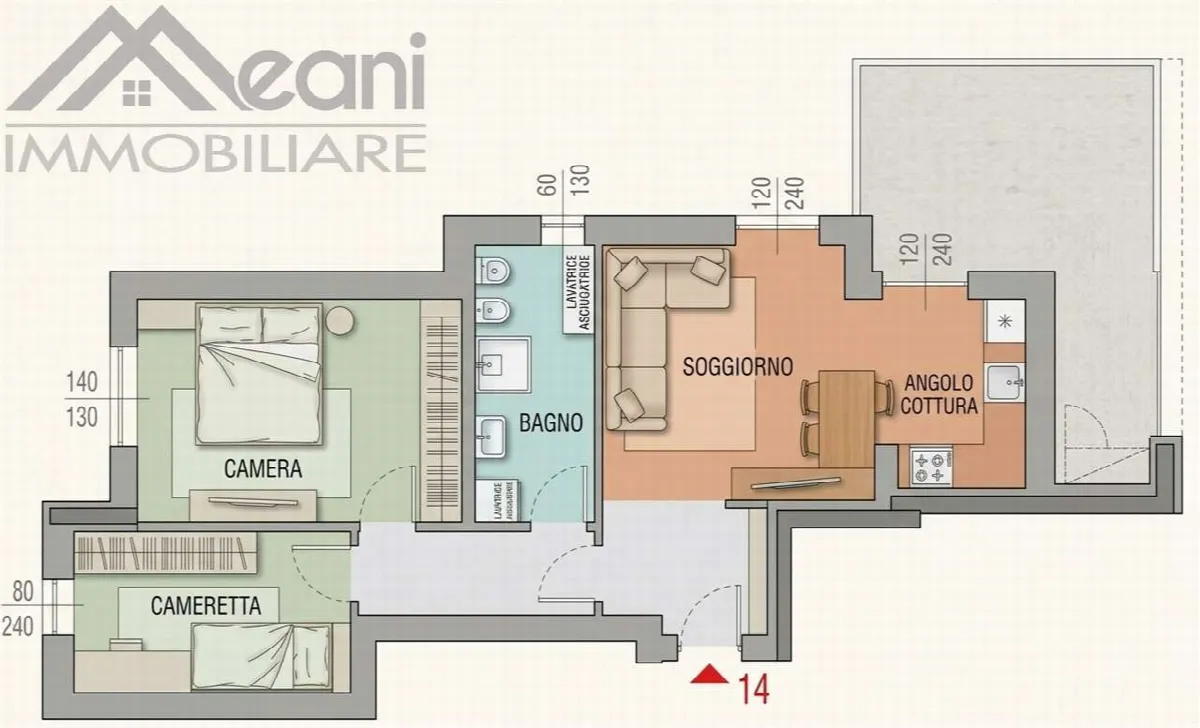 Appartamento in vendita a Siziano - foto 1