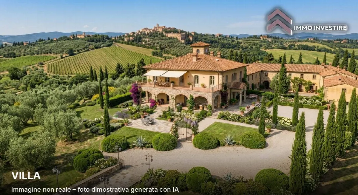 Villa in vendita a Pienza, Monticchiello - foto 1